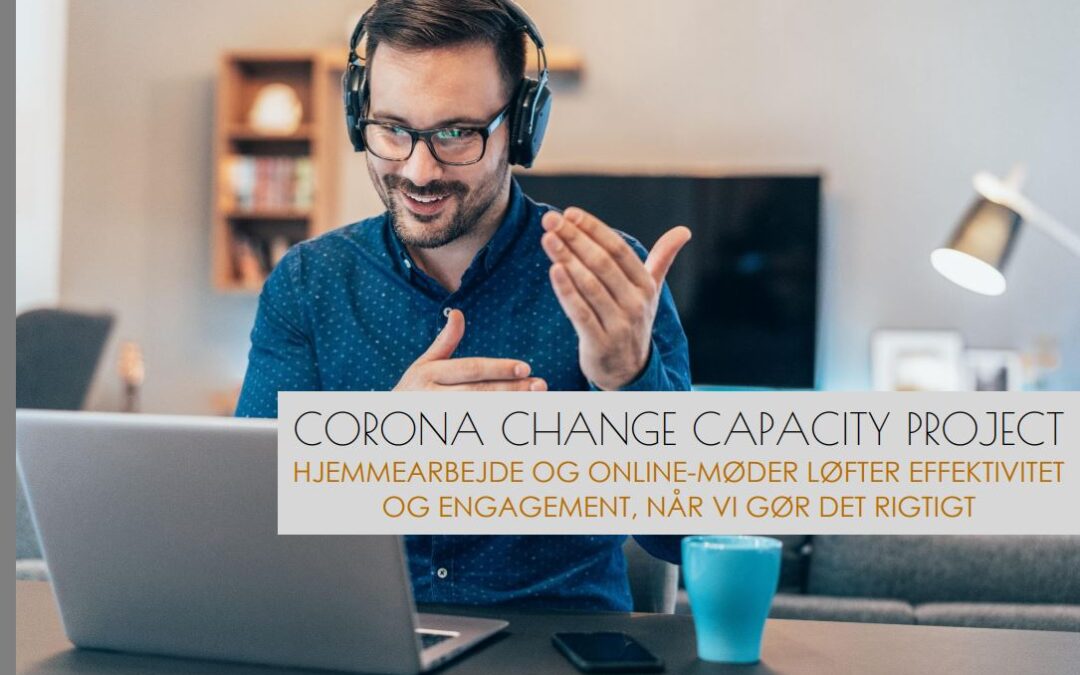 Hjemmearbejde og onlinemøder løfter effektivitet